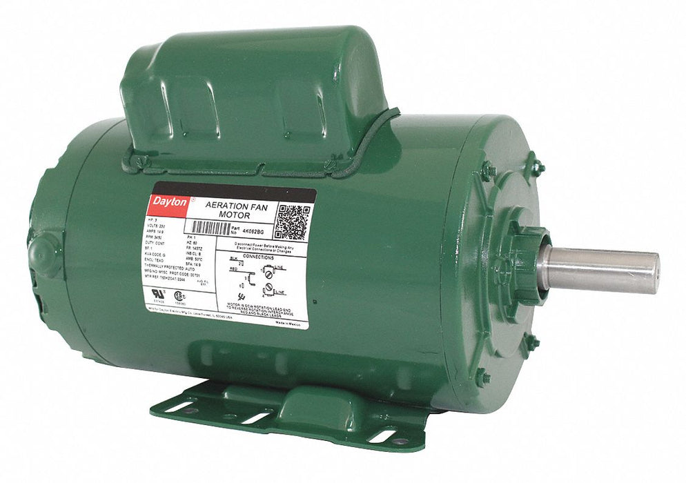 Aeration Fan Motor 145TZ 3 hp