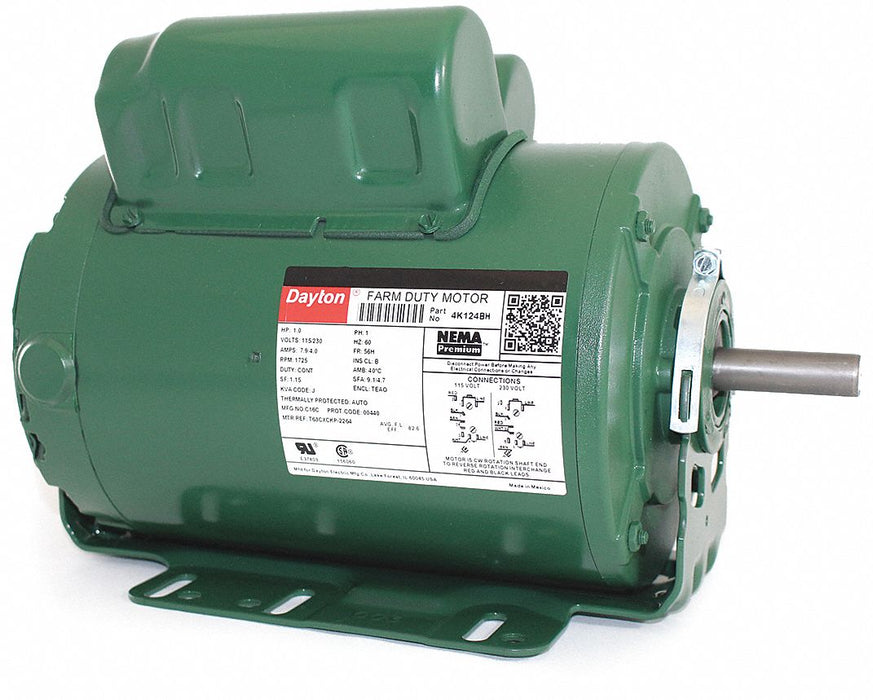 Farm Duty Mtr CS-CR TEAO 1HP 1725rpm