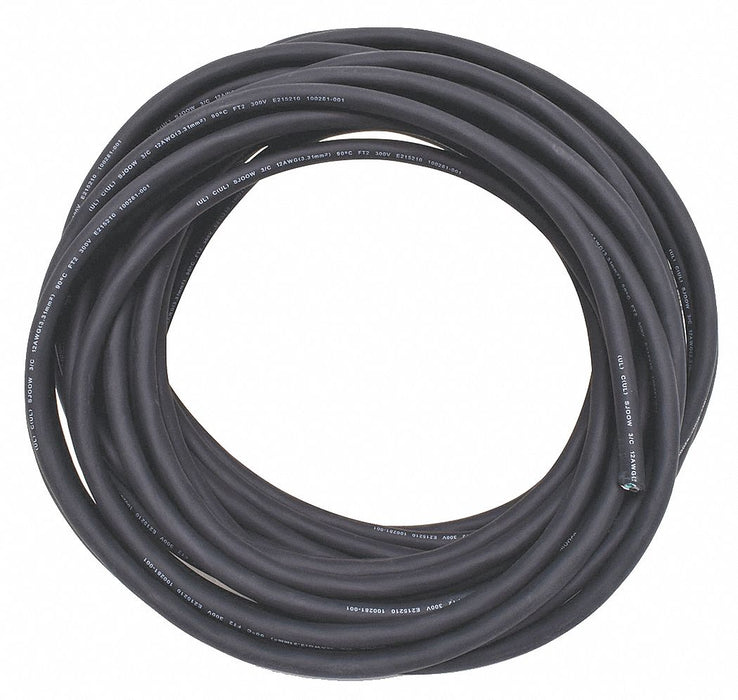 PortableCord 3Cond 12AWG Black 50ft