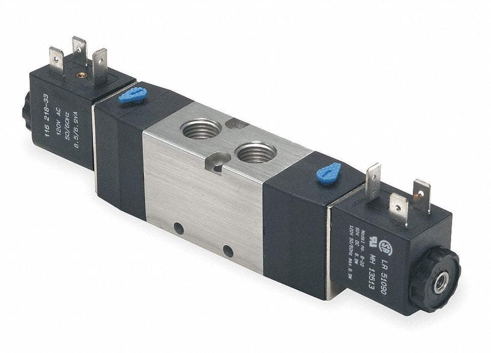 Solenoid Air Con Valve Four-Way 115 psi