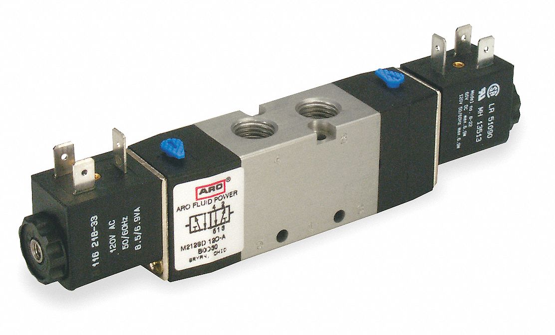 Solenoid Air Con Valve Four-Way 115 psi
