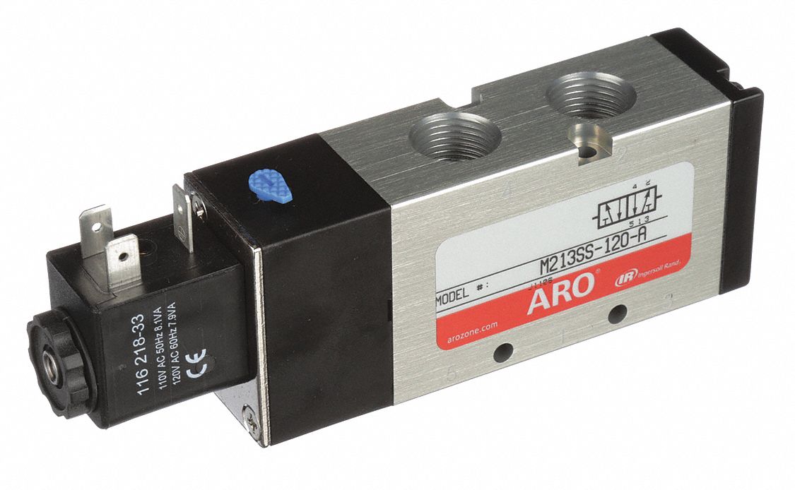 Solenoid Air Con Valve Four-Way 115 psi