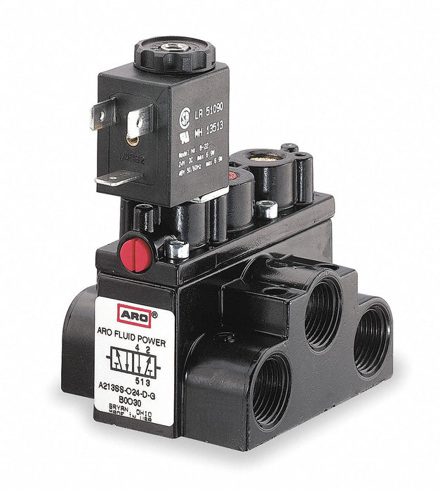 Solenoid Air Con Valve Four-Way 150 psi