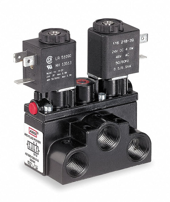 Solenoid Air Con Valve Four-Way 150 psi