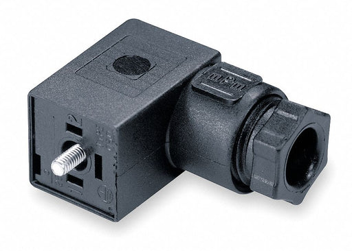 Solenoid Coil Connector 3 Pin 18 mm
