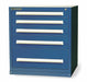 Cabinet Pedestal 27-3/4 D 33 H 30 W Blue
