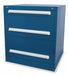 Cabinet Pedestal 30 x 29-3/4 x 33H Blue