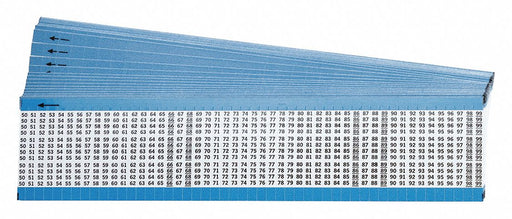 Wire Marker Preprintd Self-Adhesive PK25