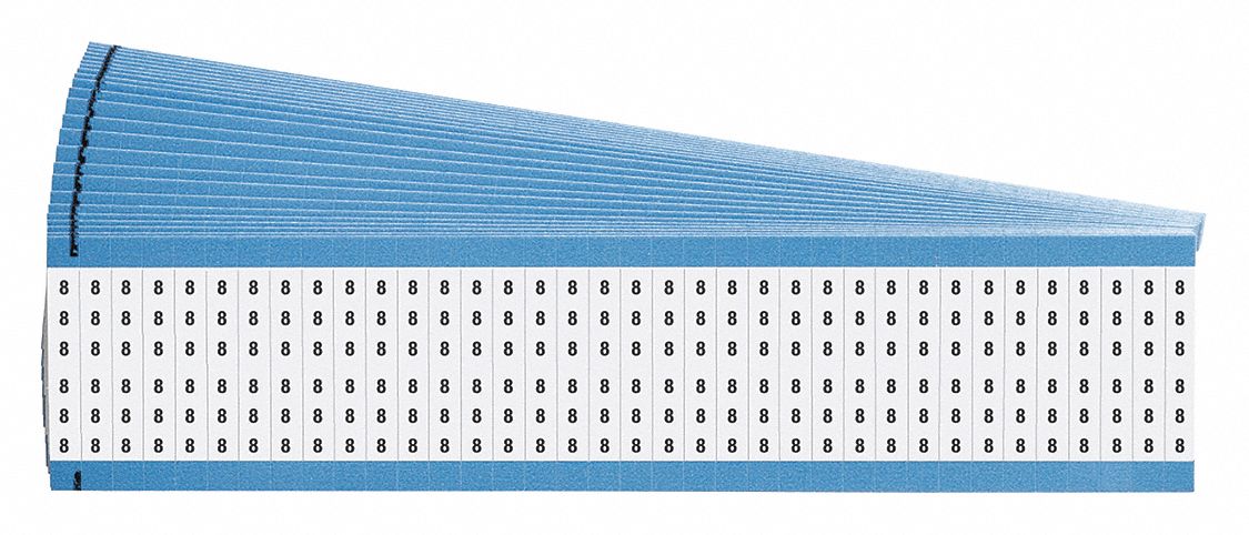 Wire Marker Printd Repos Self-Adhes PK25