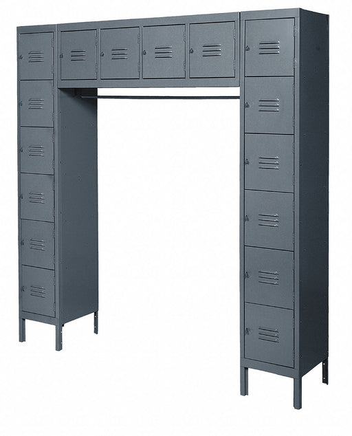 Bx Lckr 6x6Lckr Gray 78 x69 x18 UnAssm