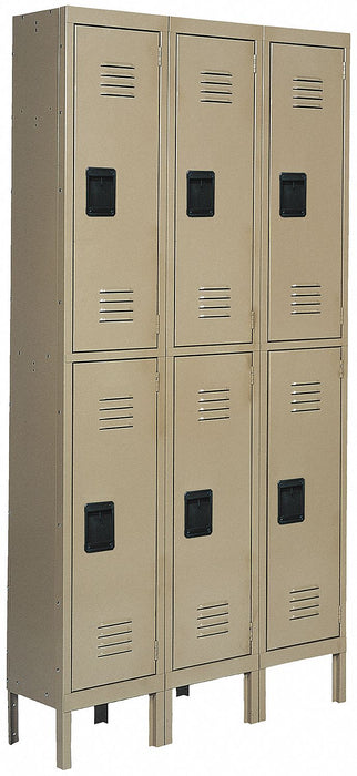 Lckr 2x3Lckr Tan 78 x45 x18 UnAssm