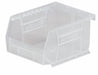 Hang and Stack Bin Clear Plastic 11 in