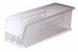 Hang and Stack Bin Clear Plastic 5 in