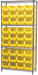D5519 Bin Shlvng 14inx74inx36in Yellow