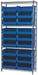 D5521 Bin Shlvng 14inx74inx36in Blue