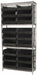 D5521 Bin Shlvng 14inx74inx36in Black