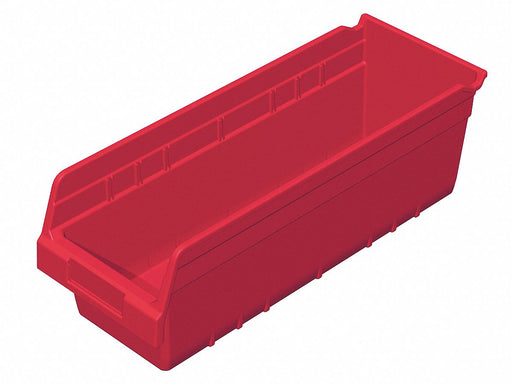D5525 ShelfBin 17.875inL 6.625inW Plastic