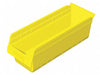 D5525 Shelf Bin Yellow Plastic 6 in