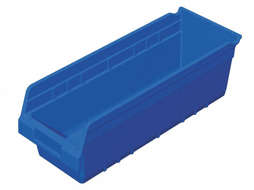 D5525 ShelfBin 17.875inL 6.625inW Plastic