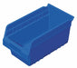 D5523 ShelfBin 11.625inL 6.625inW Plastic