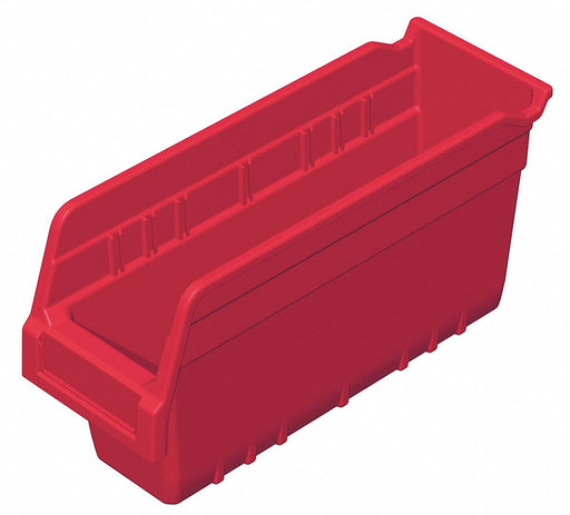 D5522 ShelfBin 11.625inL 4.125inW Plastic