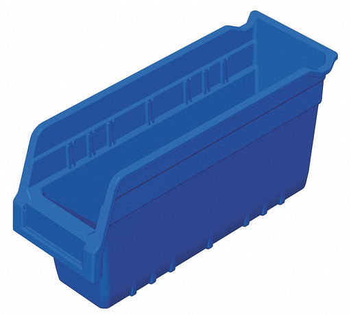 D5522 ShelfBin 11.625inL 4.125inW Plastic