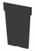 BinDivider 4.125inL Plastic Black PK12