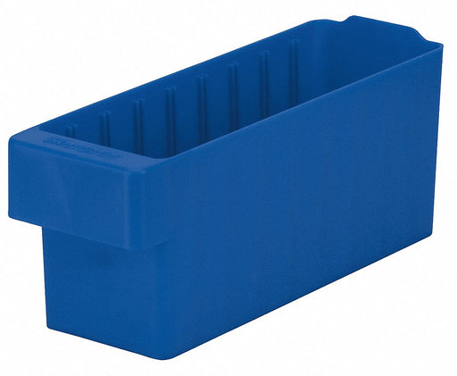 Drawer Bin Blue Polystyrene 4 5/8 in