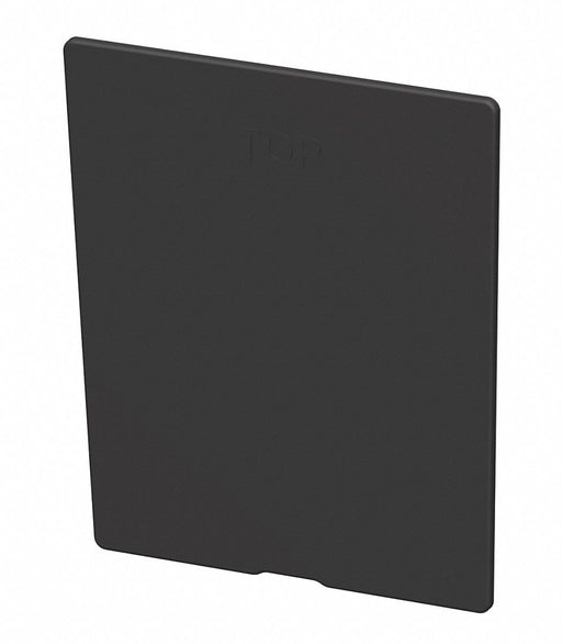 BinDivider 3.75inL Plastic Black PK6