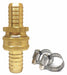 Garden Hose Repair Fitting Brass 3/4 NH