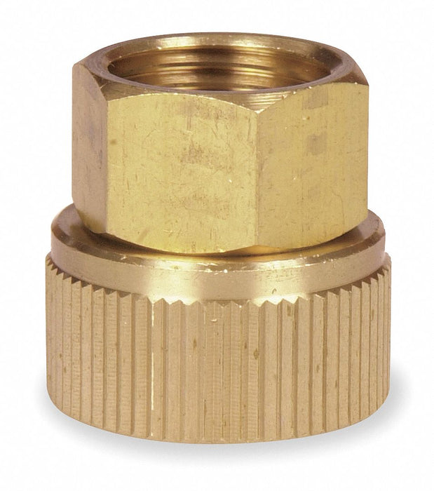 Swivel Double Female 1/2 x3/4 NPTxNH