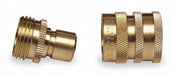 Quick Connector Set M/F GHT Brass