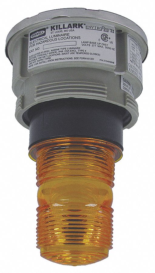 Hazardous Warning Light Xenon Amber