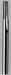 Solid Router Bit 1/4 Straight O-Flute