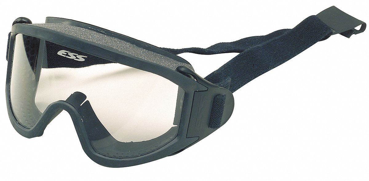Safety Goggles Rubber Clear OTG