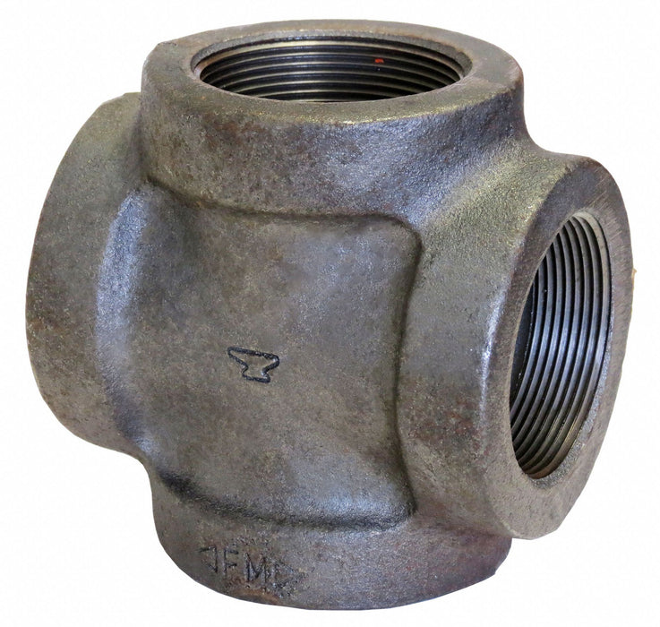 Cross Cast Iron 1 in Class 125 Black