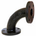 90 Long Sweep Elbow Cast Iron 3 in