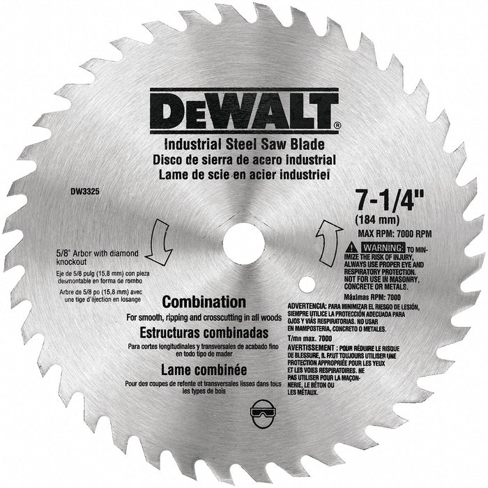CircularSawBlade Bi-Metal Dia 7.25 