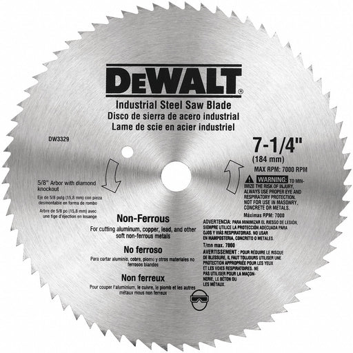 CircularSawBlade Bi-Metal Dia 7.25 