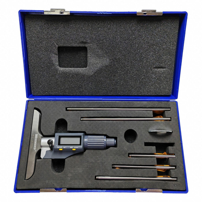 Depth Micrometer 0-6 In Electronic