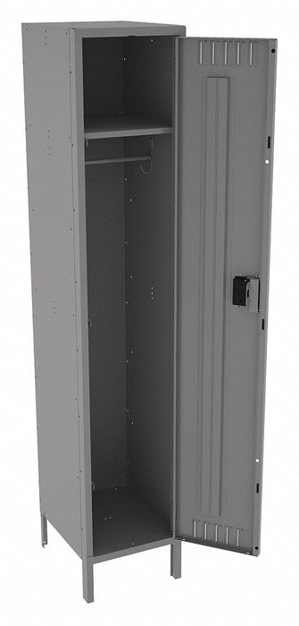 E1572 Lckr 1x1Lckr Md Gray 78 x15 x18 Assm
