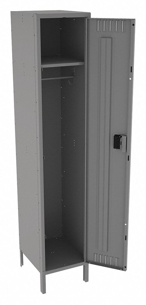 E1572 Lckr 1x1Lckr Md Gray 78 x15 x18 Assm