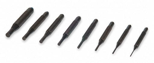 Drive Pin Punch Set 8 Pieces Steel