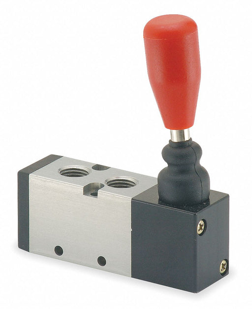 Manual Air Control Valve Lever Black