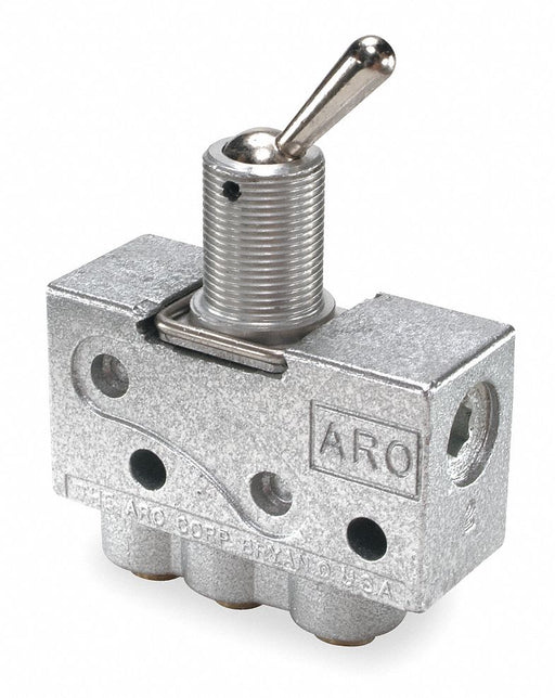 Manual Air Control Valve Toggle Gray