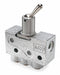 Manual Air Control Valve Toggle Gray