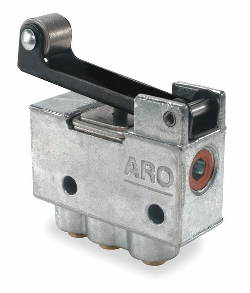 Manual Air Control Valve Roller Black