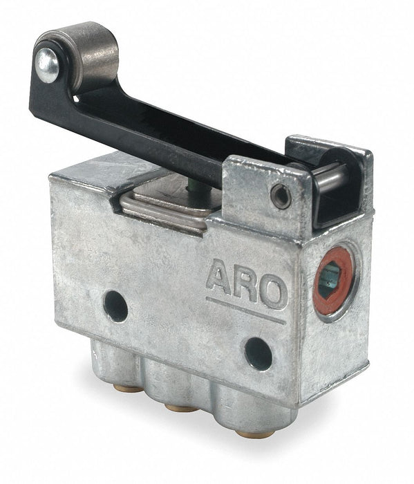 Manual Air Control Valve Roller Black