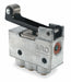 Manual Air Control Valve Roller Black