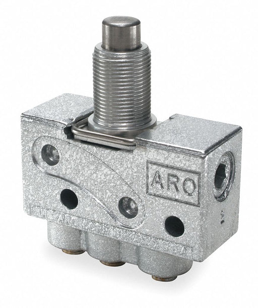 Manual Air Control Valve Plunger Gray
